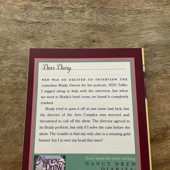 5/$20 NEW Nancy Drew Diaries #17 FAMOUS MISTAKES Book - Picture 2 of 4